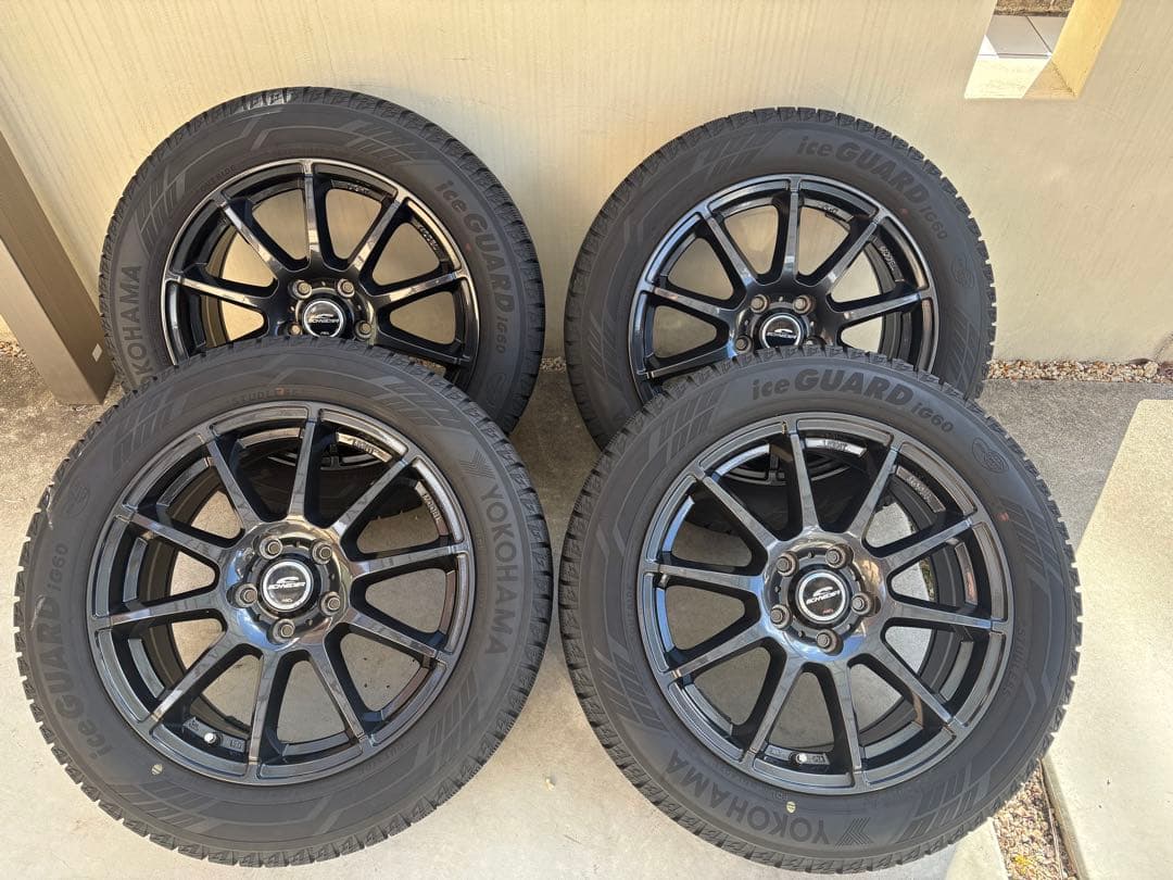 ヨコハマ　スタッドレスタイヤ ice GUARD 17インチタイヤセット
