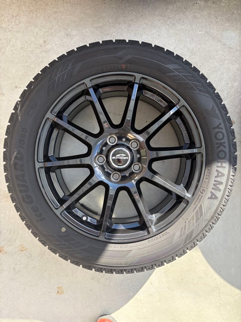 ヨコハマ　スタッドレスタイヤ ice GUARD 17インチタイヤセット