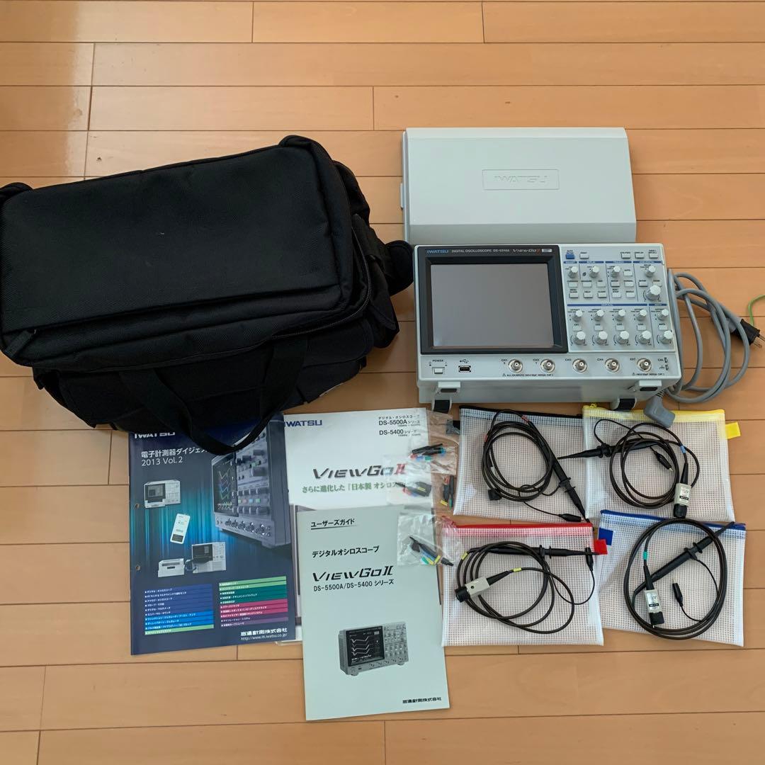 岩通計測 デジタル・オシロスコープ DS-5514A セット
