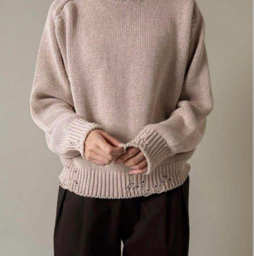 トップス simply complicated cotton knit size2