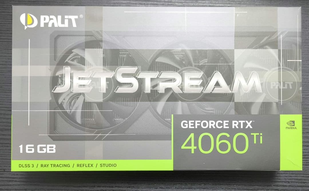 グラフィックボード・グラボ・ビデオカード Palit GeForce RTX 4060 Ti 16GB