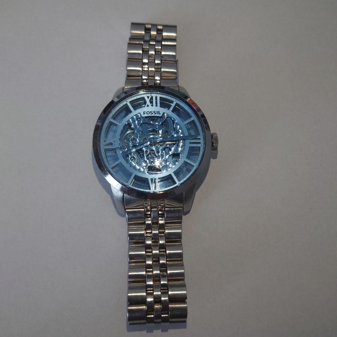 y*a様 Fossil Townsman Skeleton Dial Autom