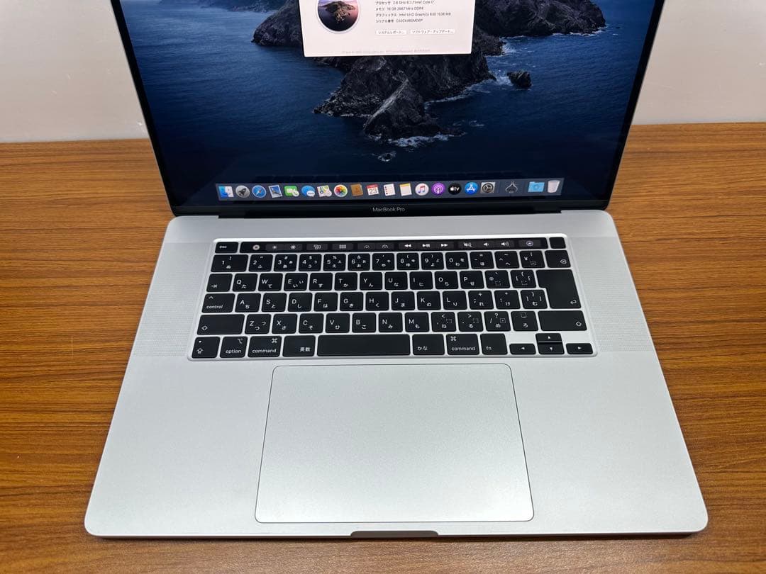 MacBook本体 MacBook Pro 2019 16inch i7 16Gb 512Gb