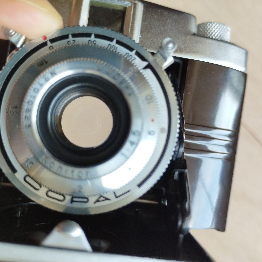 【動作確認済】小西六 Konilette コニレット　純正フード/革ケース等付