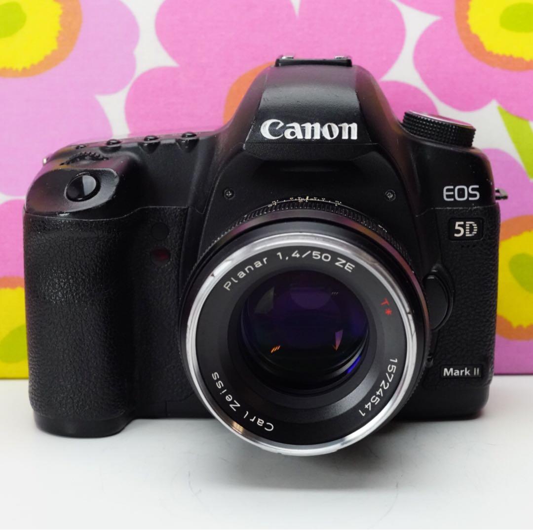 人物や作品撮りに❤️EOS 5DMarkII❤️Planar 50mm1.4付き