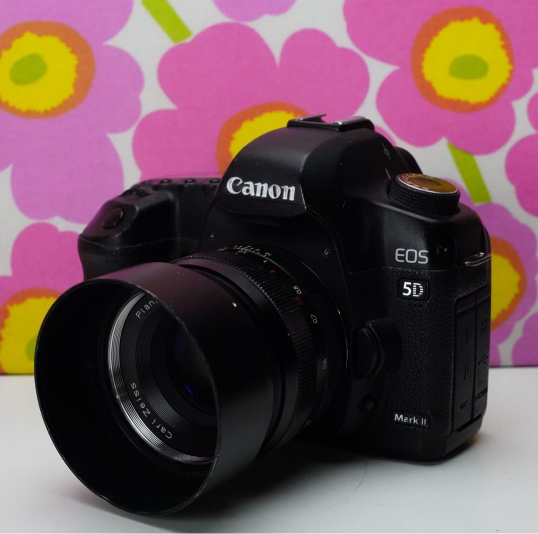 人物や作品撮りに❤️EOS 5DMarkII❤️Planar 50mm1.4付き