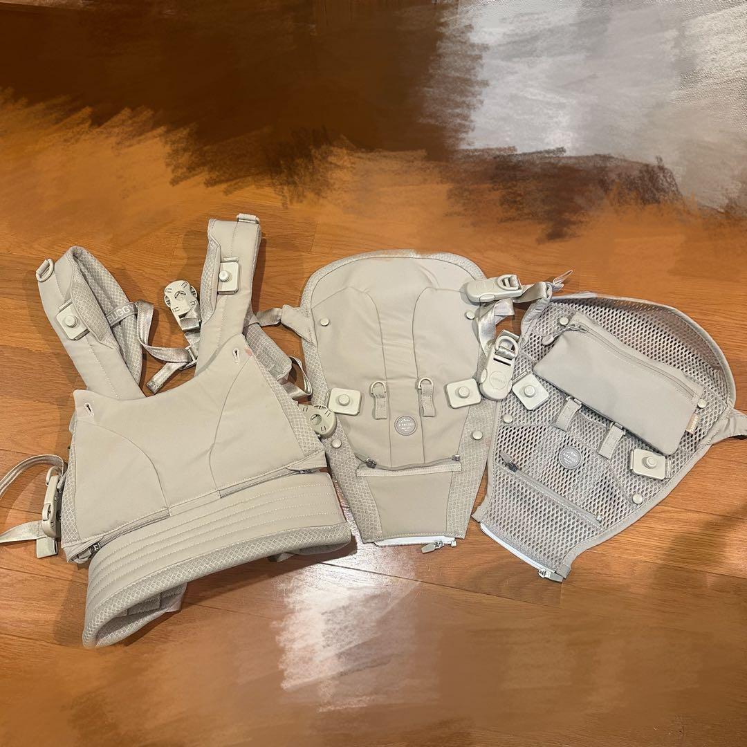 AIRBUGGY エアバギー 抱っこ紐 サンドアッシュ