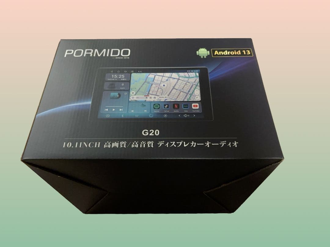 PORMIDO PR-G20 10.1インチ Android13 新品