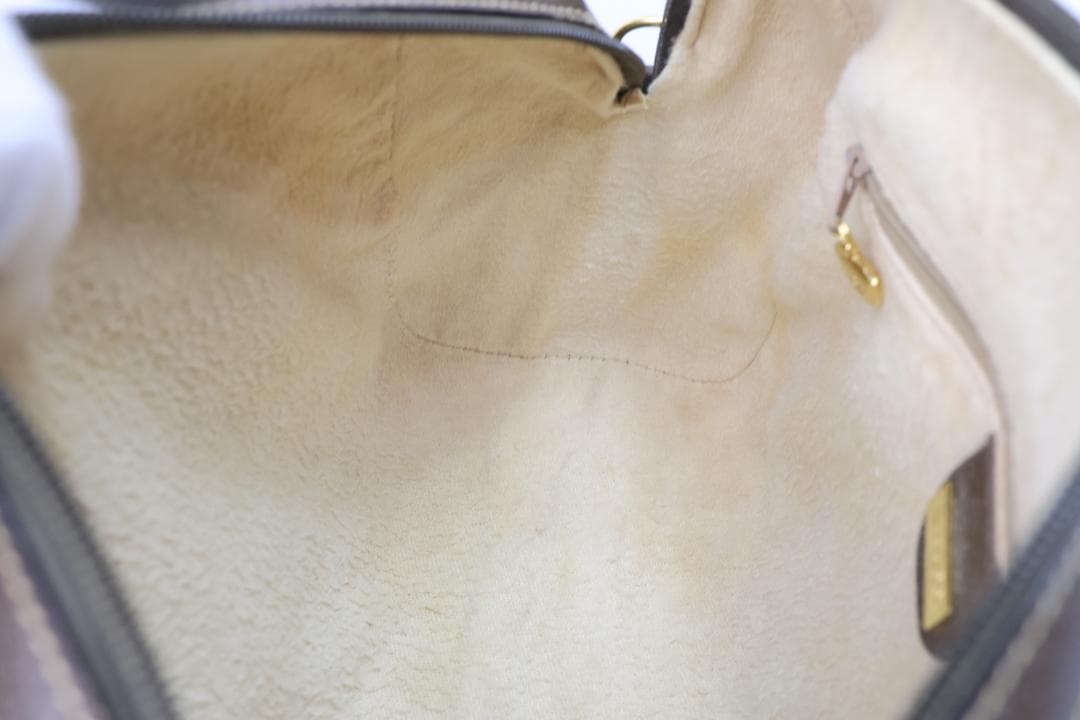 超美品　グッチ GG シェリーライン GG 2way ブラウン ショルダーバッグ