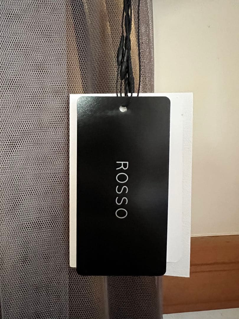 kaene シャンブレーキャミドッキングドレス ブラウン サイズ36 新品未使用