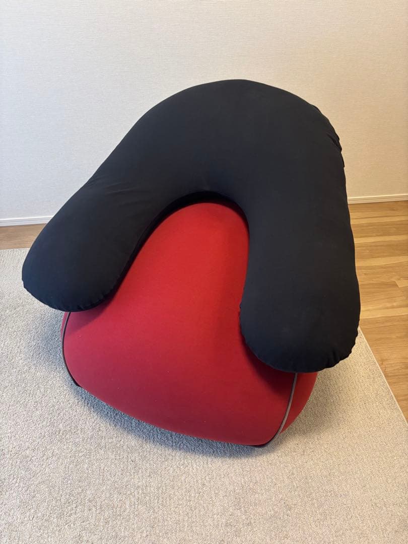 【美品】ヨギボー　ラウンジャー　ワインレッド