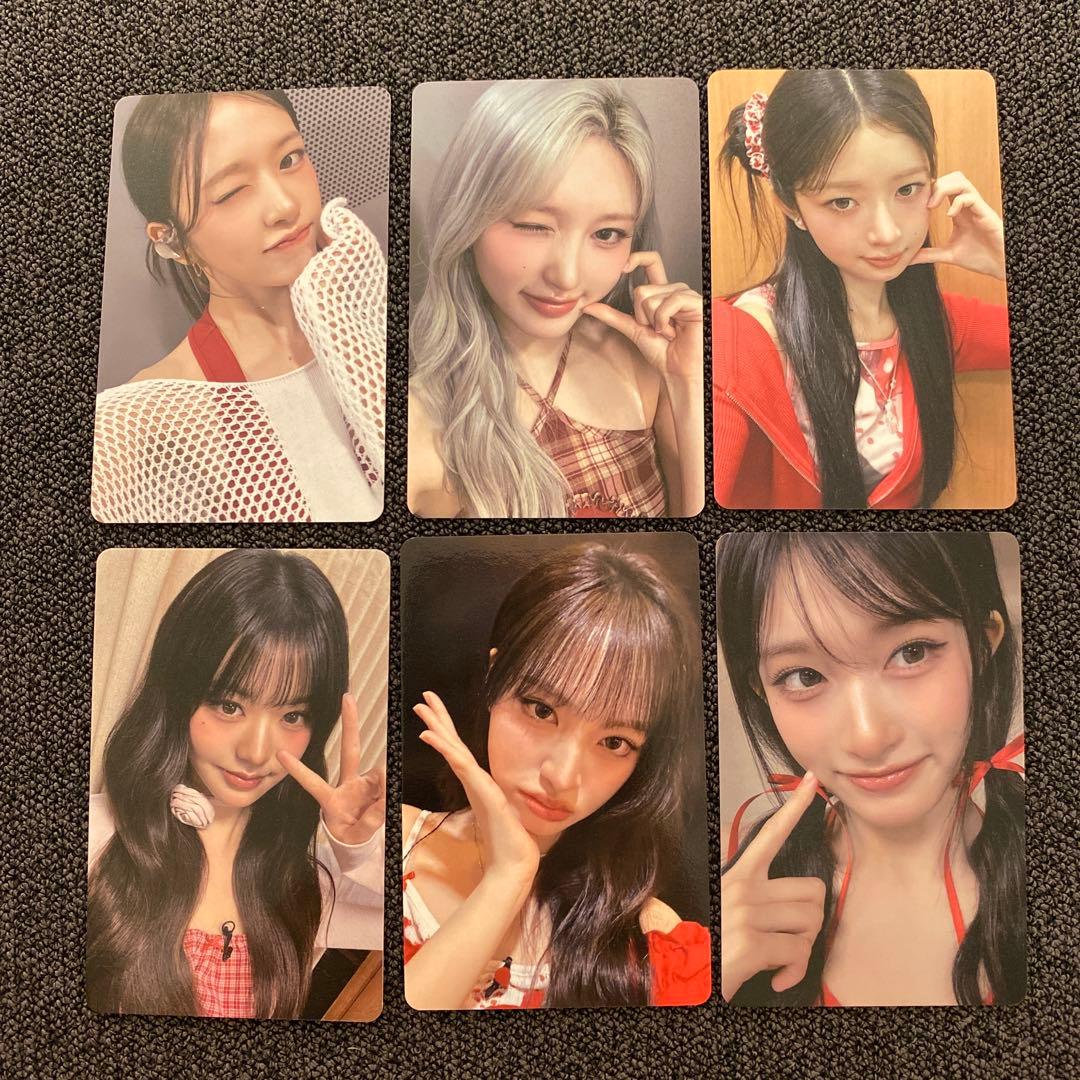 10/13 大阪 IVE オフイベ 会場限定 トレカ　全員6人セット