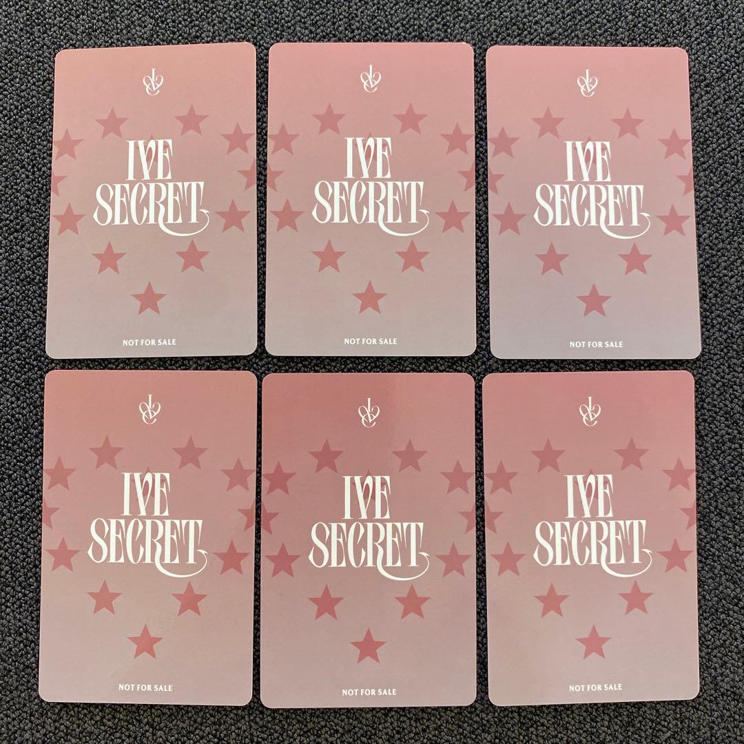 10/13 大阪 IVE オフイベ 会場限定 トレカ　全員6人セット