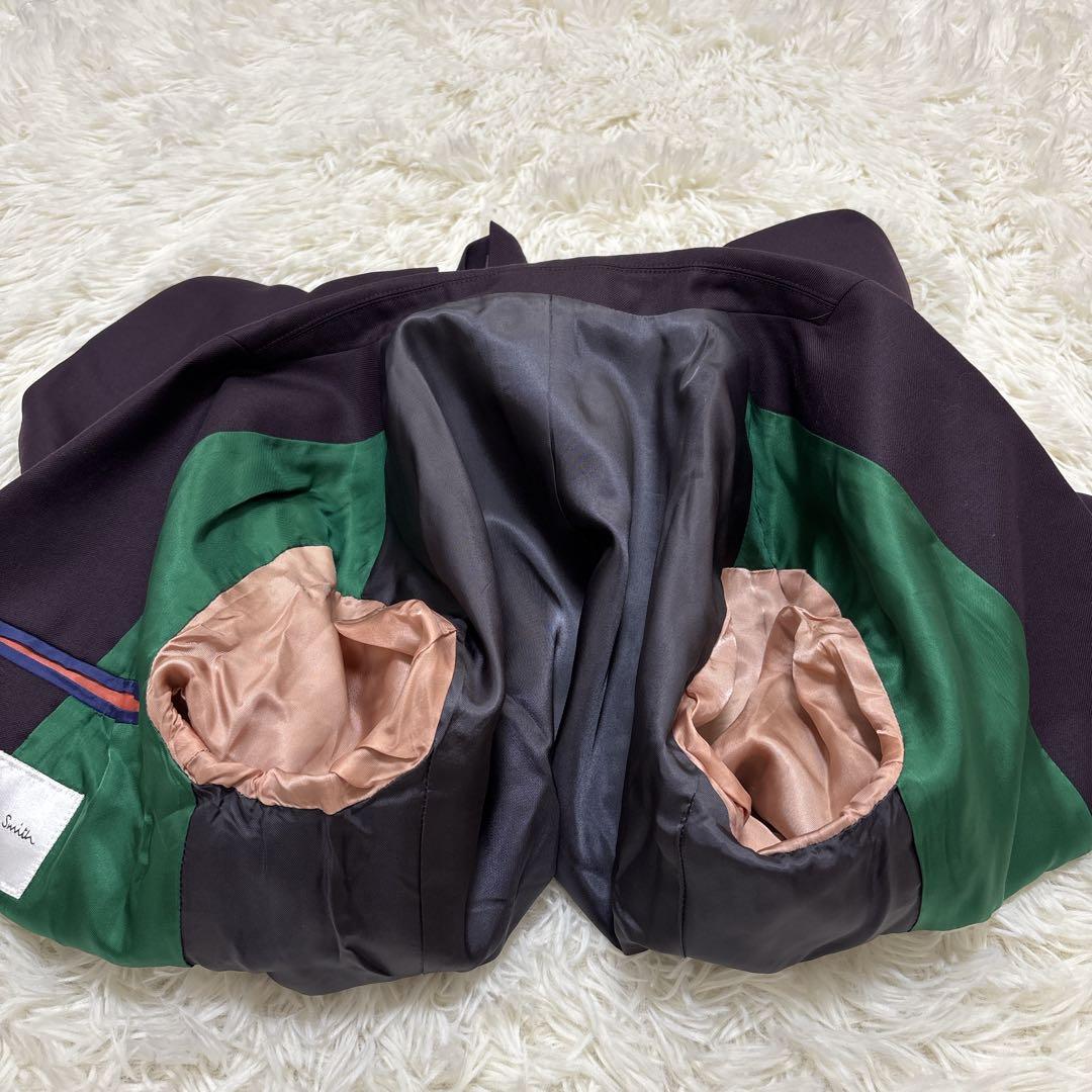 【現行タグ】ポールスミス　セットアップ　パープル　38　Mサイズ