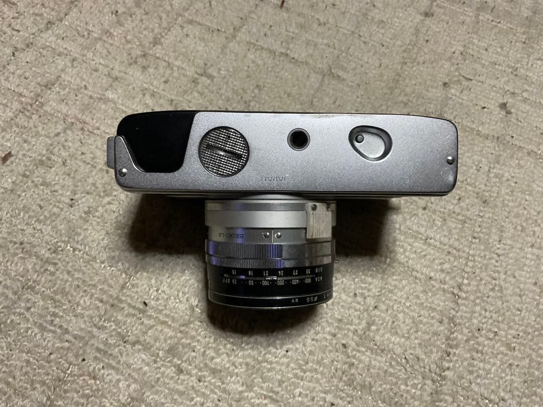 ミノルタ・7S。フイルムカメラ。【中古品　現状　カメラカバーなし　昭和レトロ】。