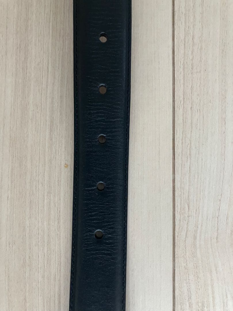 COACH ブラック レザーベルト