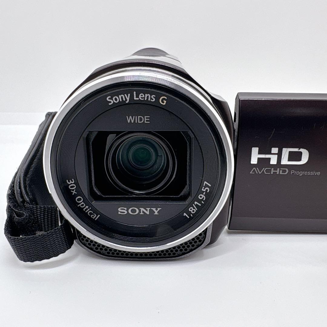 SONY HDR-CX535 ビデオカメラ ボルドーブラウン ハンディカム