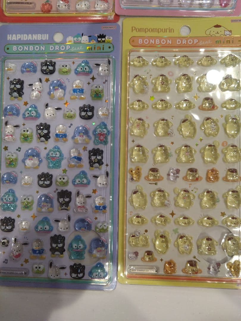 正規品　ボンボンドロップシール　ミニ　サンリオ　全種　ボンドロ