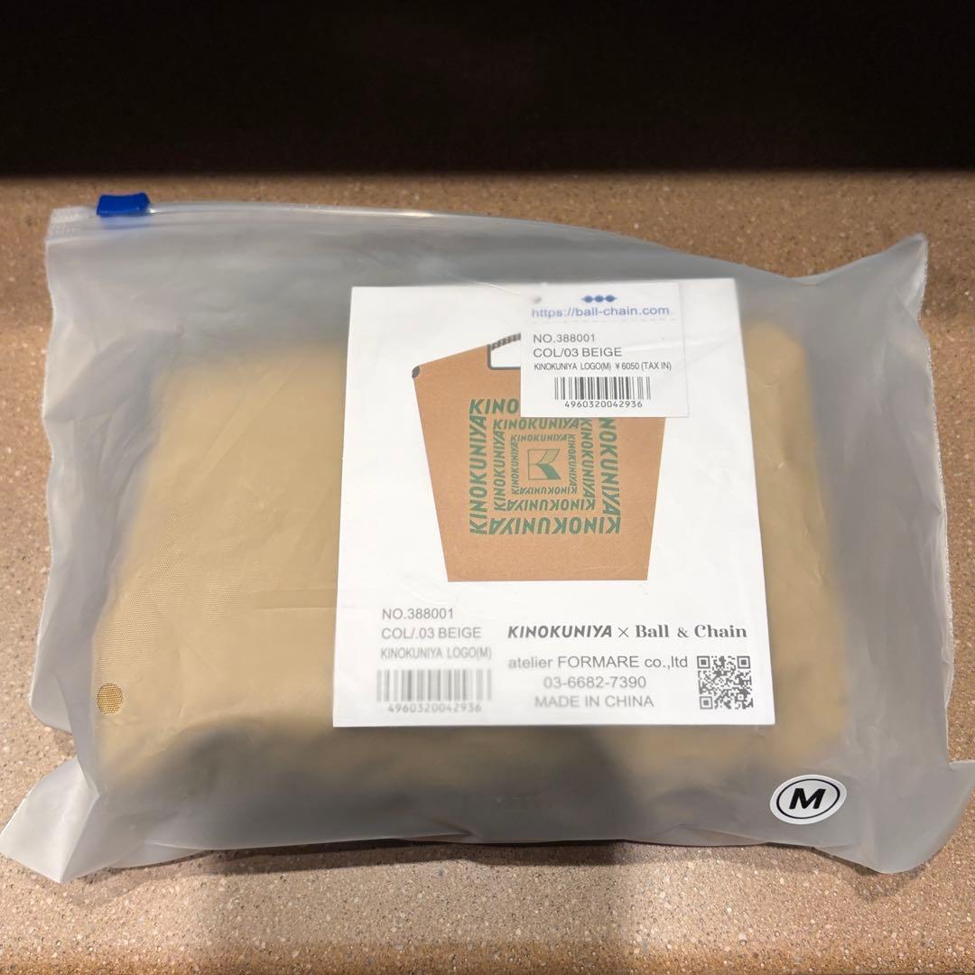 正規品　Ball&Chain ボールアンドチェーン 紀伊國屋 エコバッグ