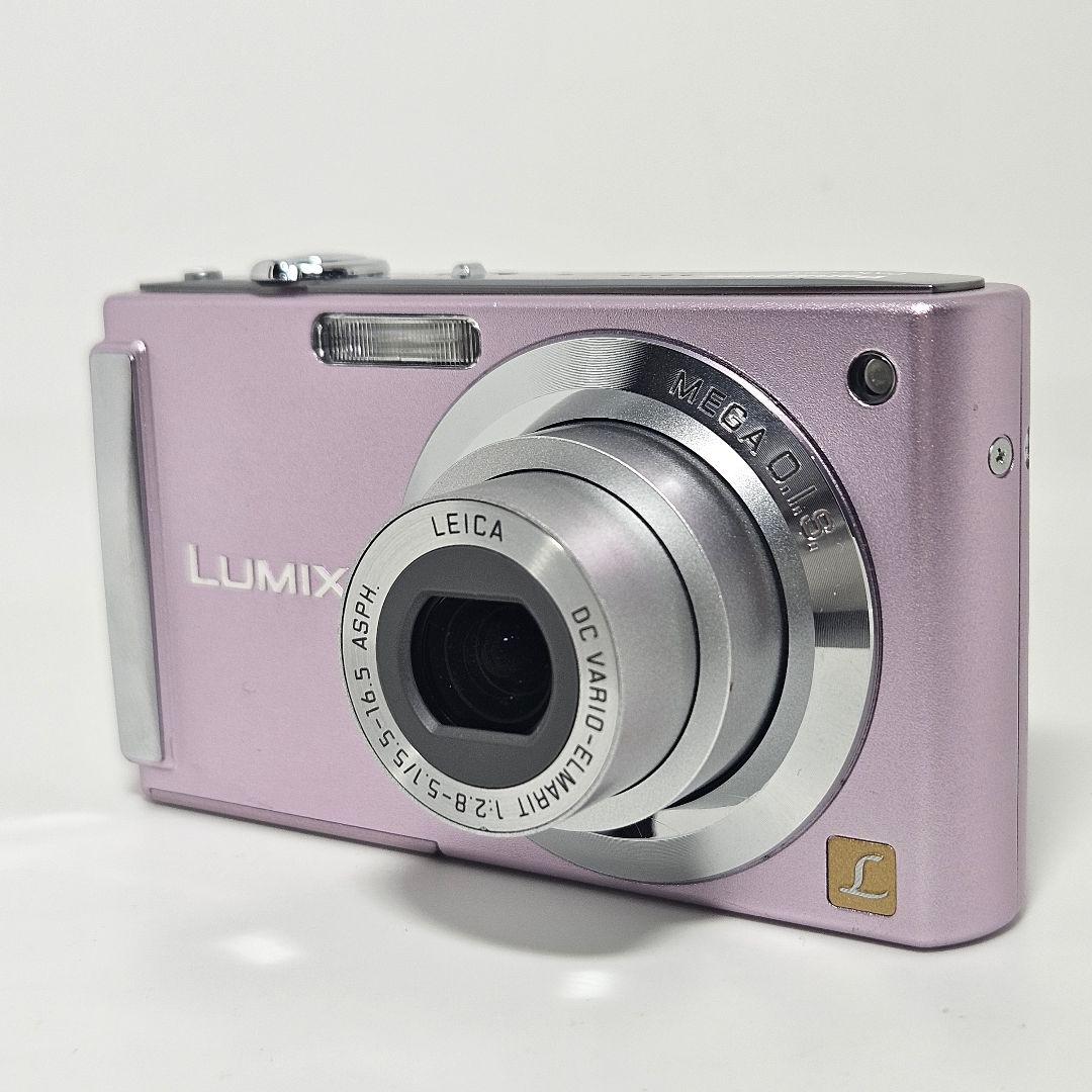 極美品 動作品 Panasonic LUMIX DMC-FS3 ピンク デジカメ