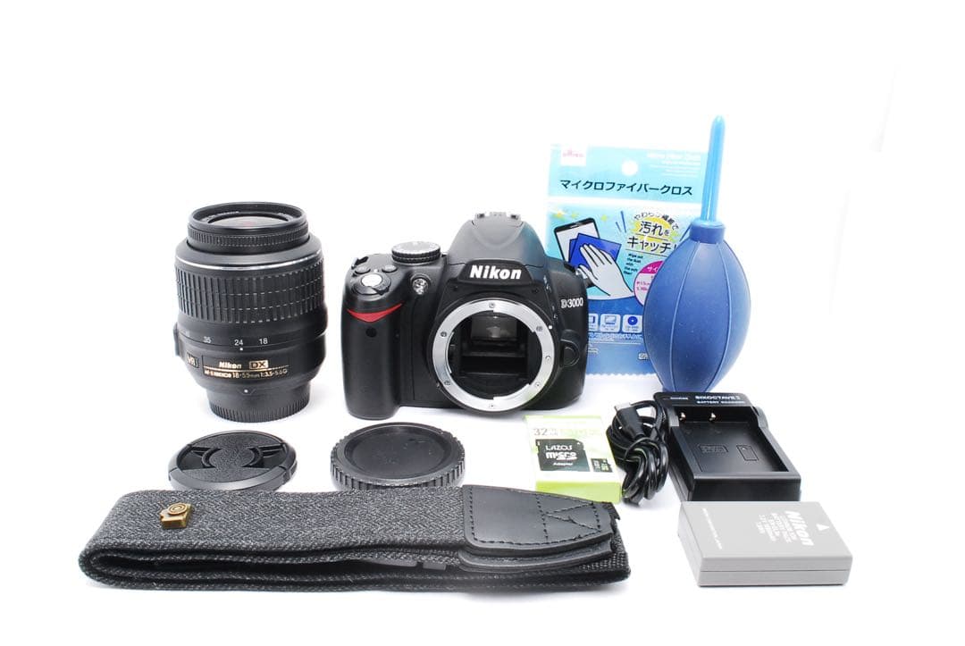 初心者おすすめ❤️Nikon D3000❤️楽々撮影✨一眼レフカメラ