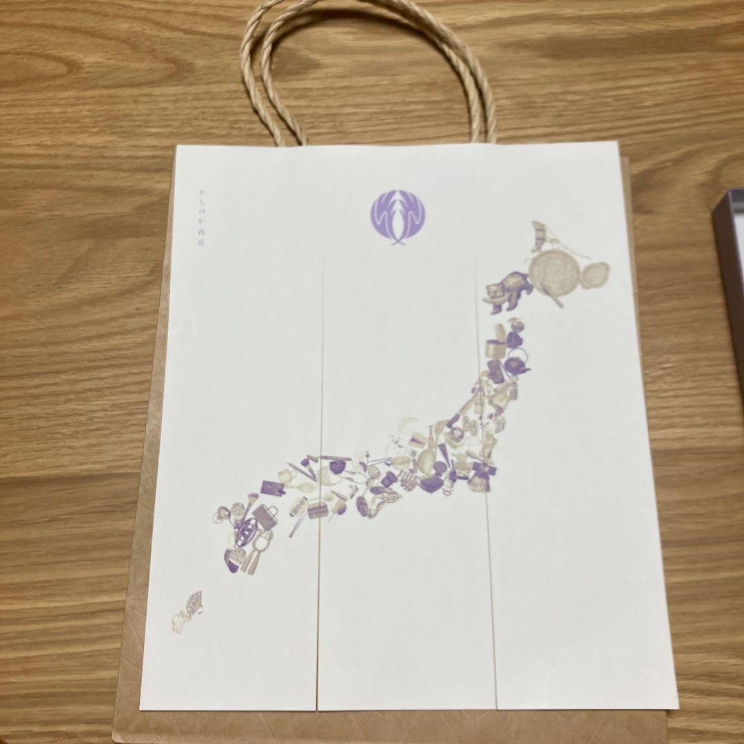 新品未使用 かしゆか商店 伊賀組紐 ストラップ ロング箱ショッパー付中川政七商店