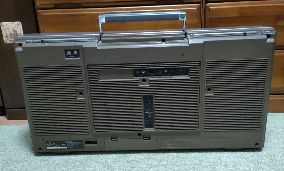 ジャンク品 SHARPシャープ THE SEARCHER-WGF-909ラジカセ