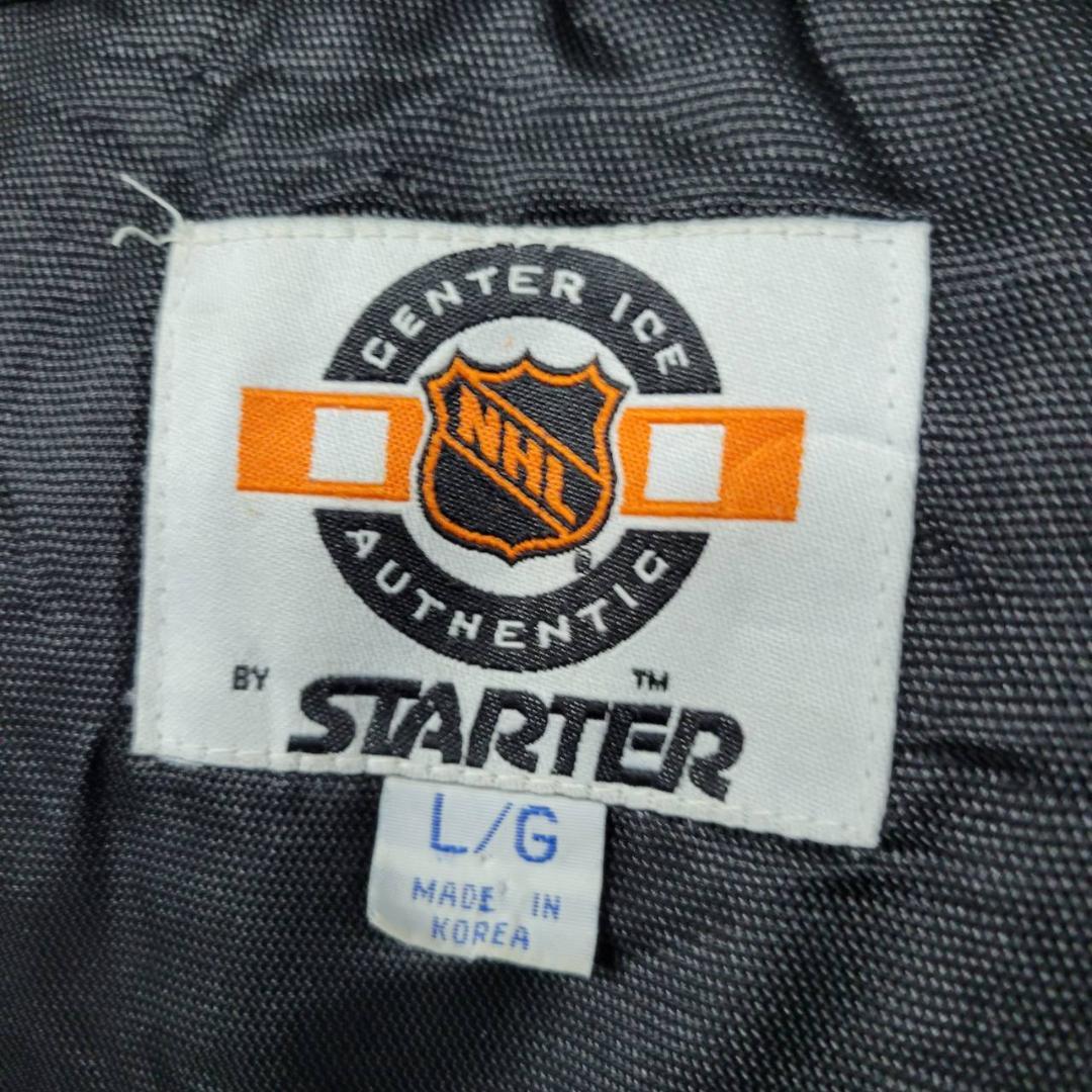 古着 90s スターター NHL トロントメープルリーフス ナイロンジャケット