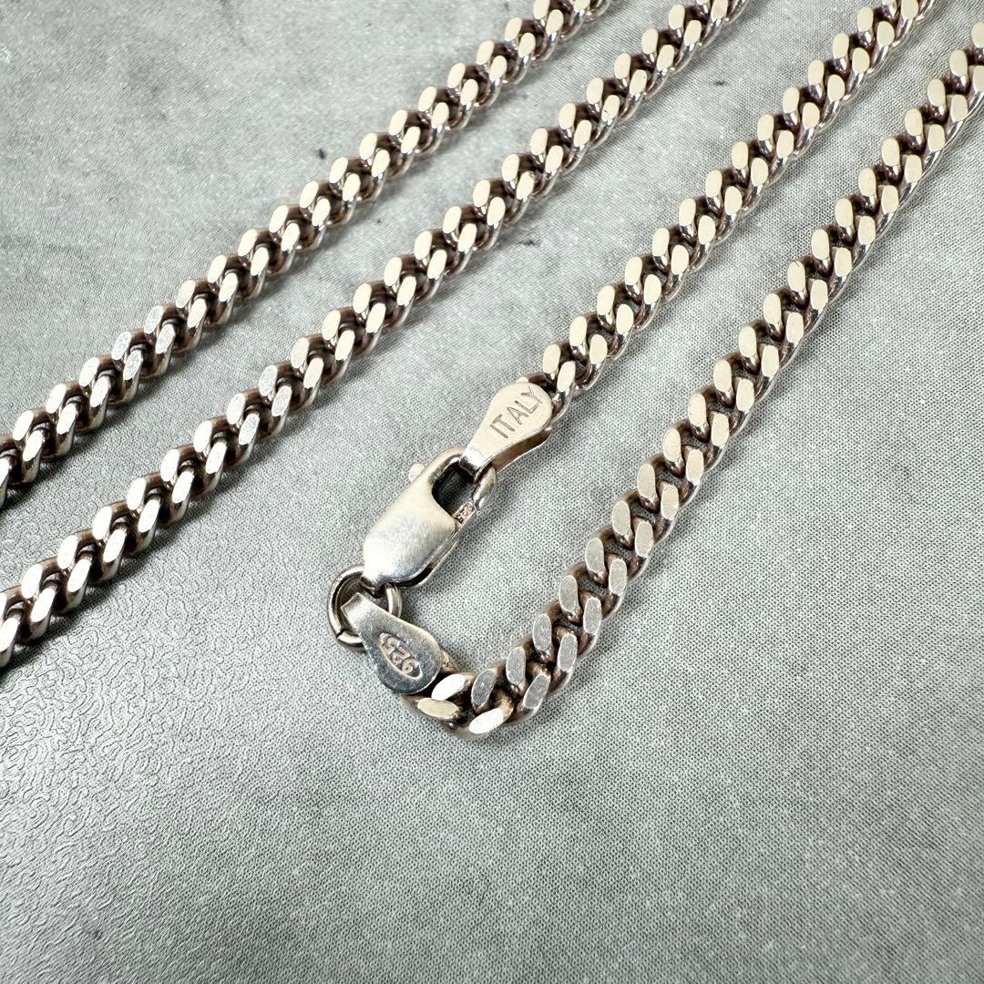 VINTAGE ITALY 喜平チェーン シルバー925 ヴィンテージ　50cm