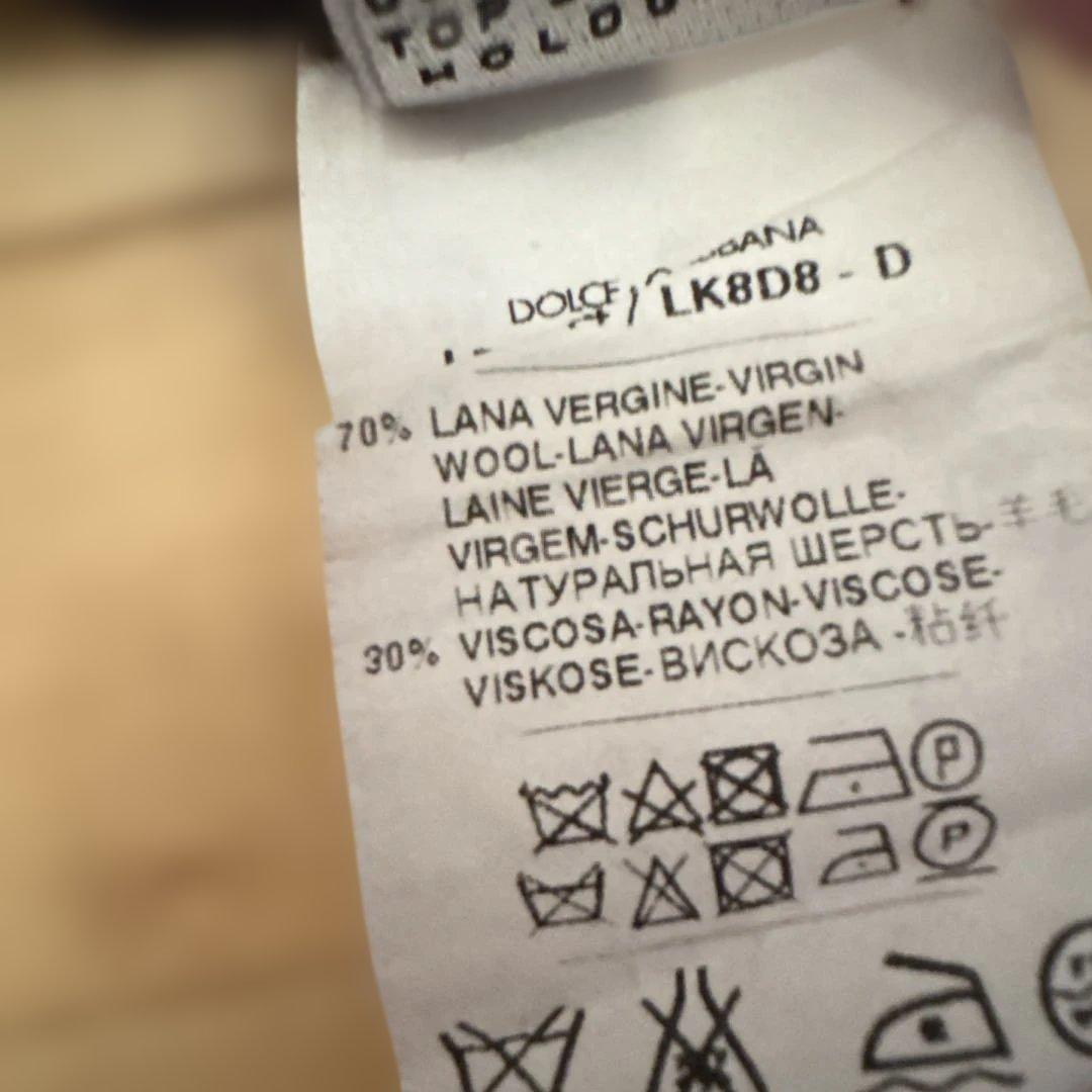 DOLCE&GABBANA ドルガバ　フラワーニット