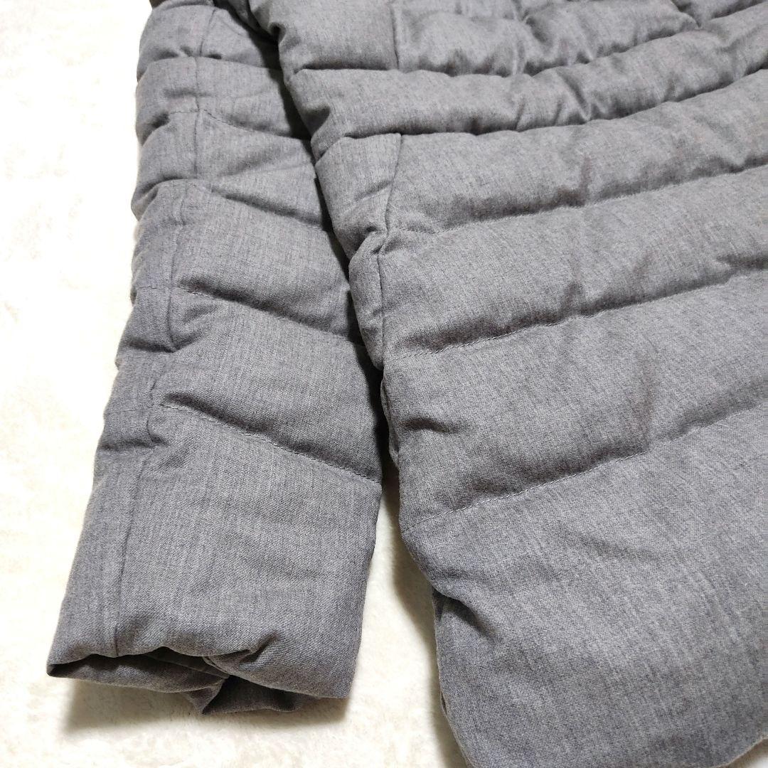 美品✨タトラス　セラミカ　ダウンコート　ウール　ファー　グレー