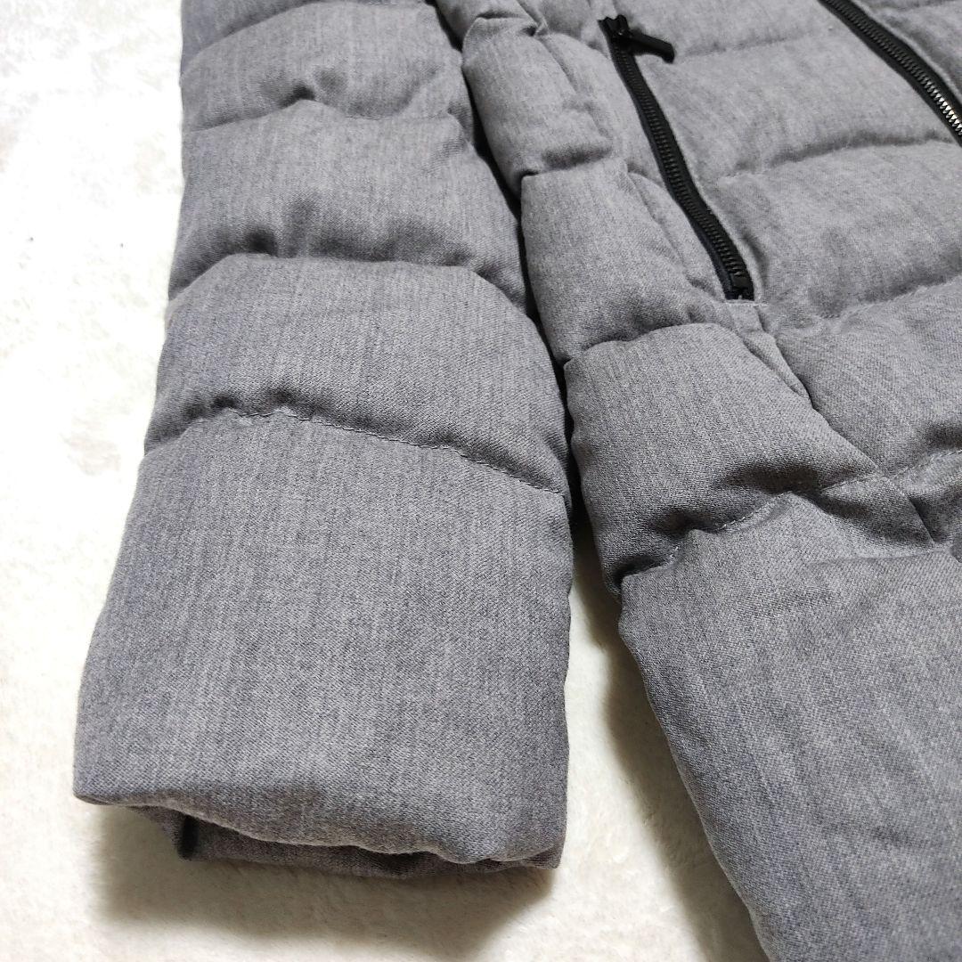 美品✨タトラス　セラミカ　ダウンコート　ウール　ファー　グレー