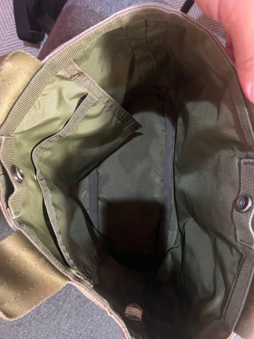 yasu。BRIEFING カモフラージュ バッグ