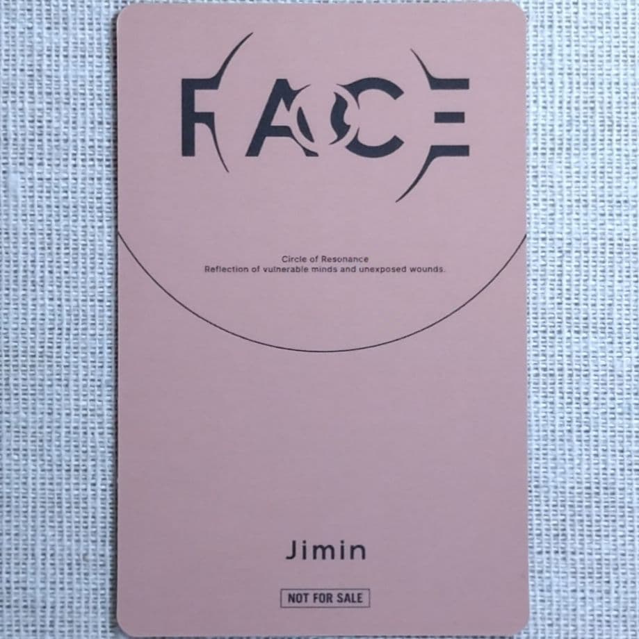 BTS FACE UMS 当選 ラキドロ JIMIN トレカ