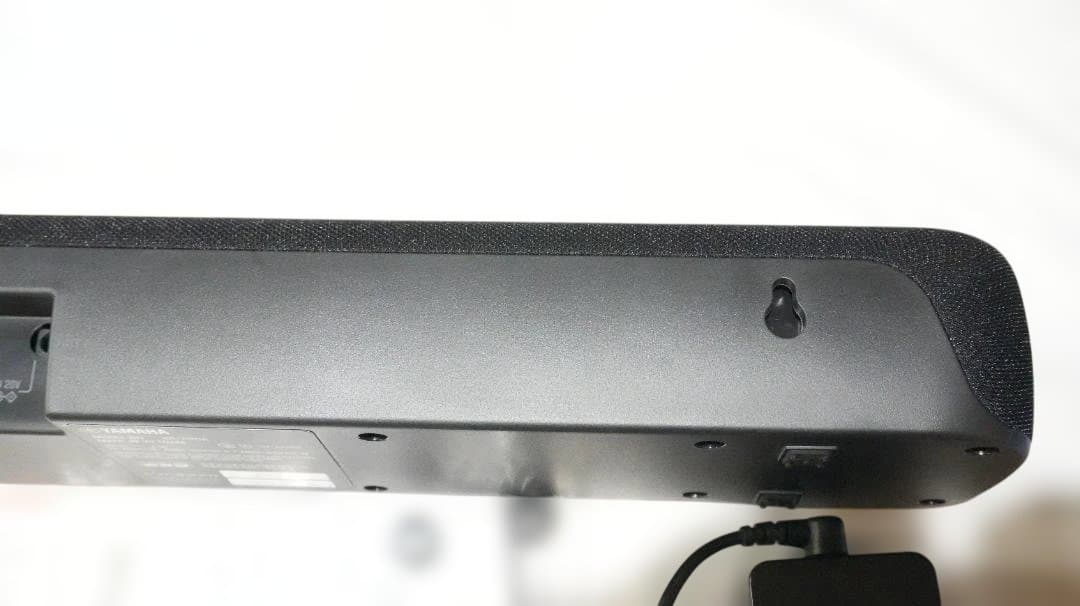 YAMAHA サウンドバー SR-C20A　PCモニター下やTVの下に丁度いい！