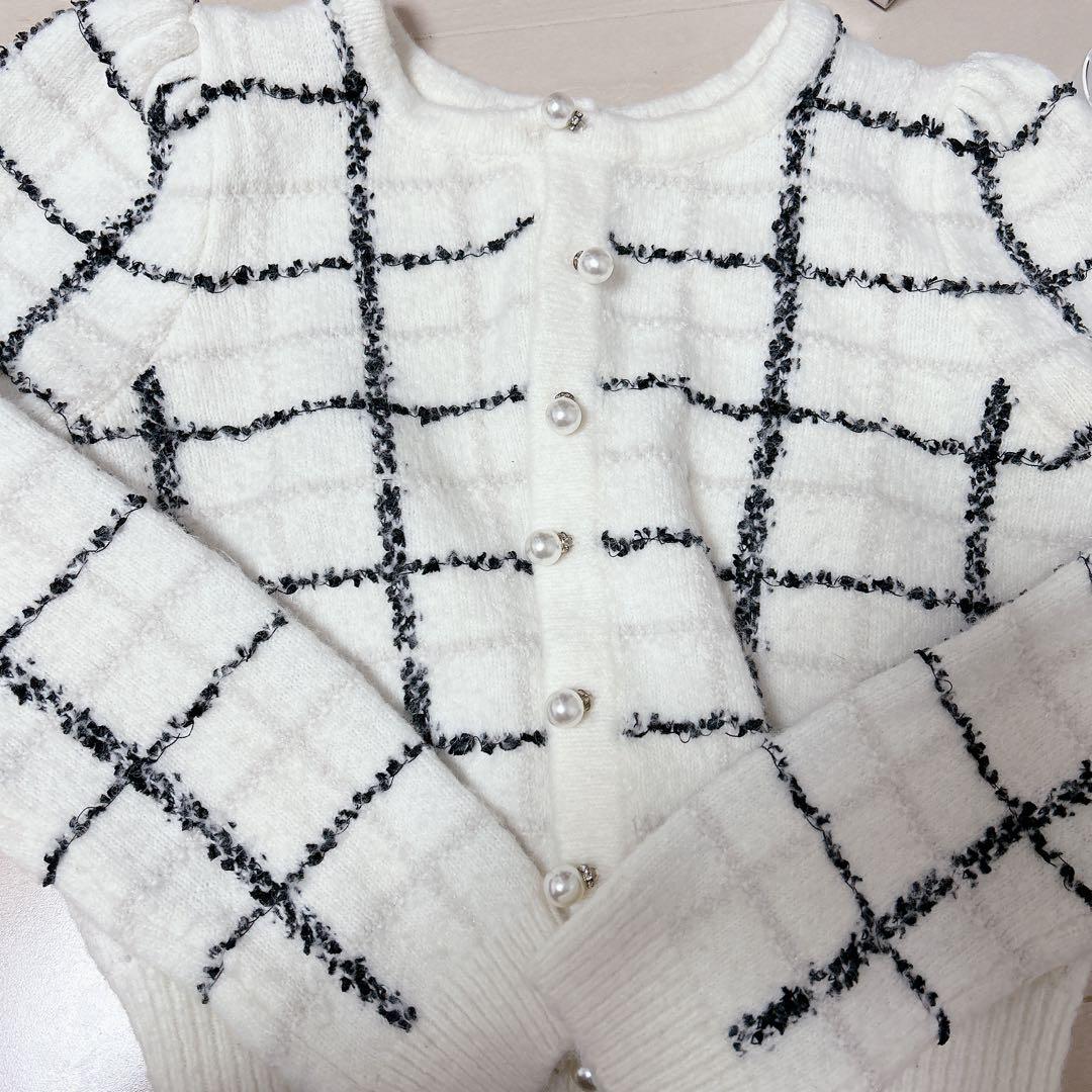 herlipto Bouncy Check Knit 正規品