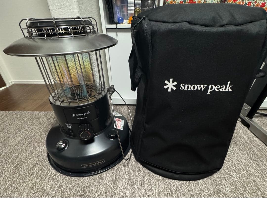 スノーピーク　 peak レインボーストーブ 　収納バッグ付き