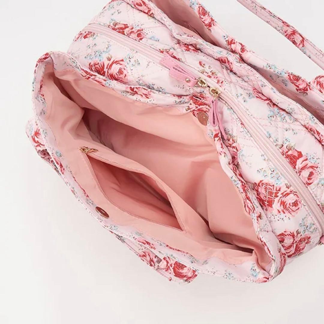 新品　メゾピアノ×キャスキッドソン　マザーズバッグ　　チェリー柄