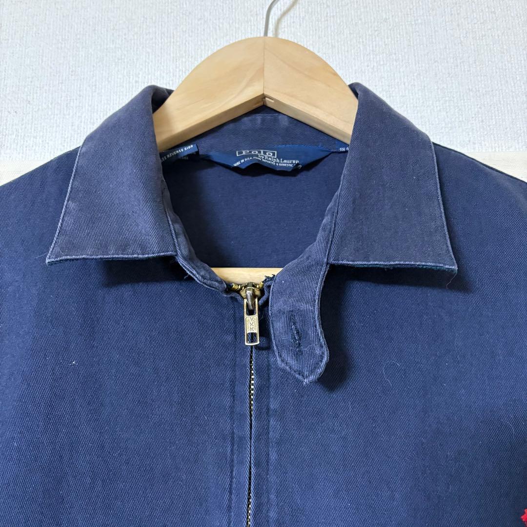80s USA製 Ralph Lauren スイングトップ サイズM 古着