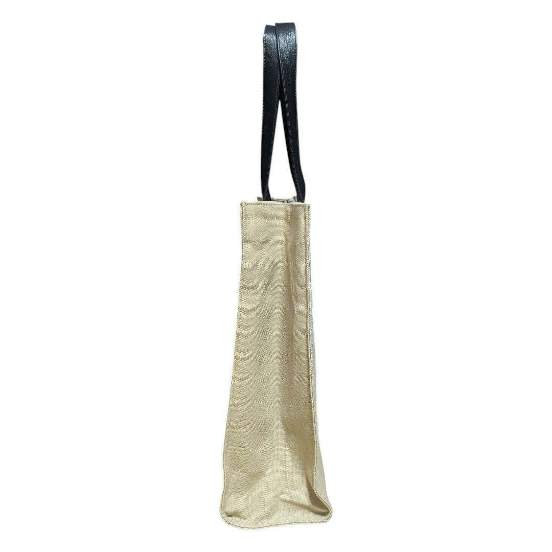 CULLNI Leather Pocket Canvas Tote トートバッグ