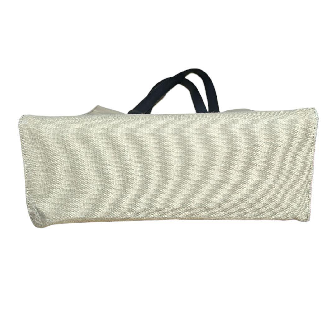 CULLNI Leather Pocket Canvas Tote トートバッグ