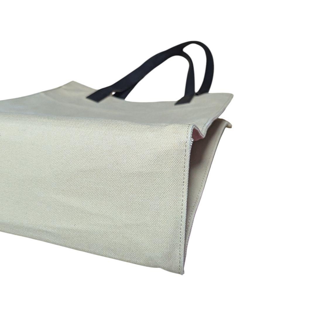 CULLNI Leather Pocket Canvas Tote トートバッグ