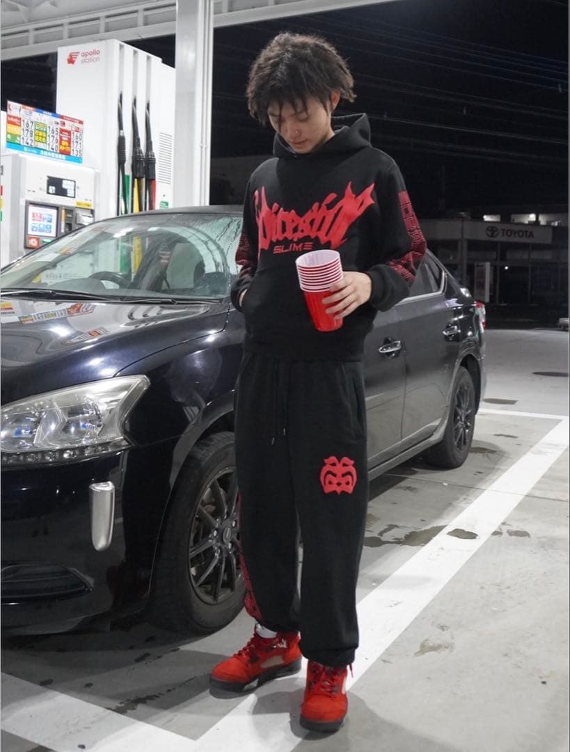 endless made jahxnchoセットアップパーカー スウェットパンツ