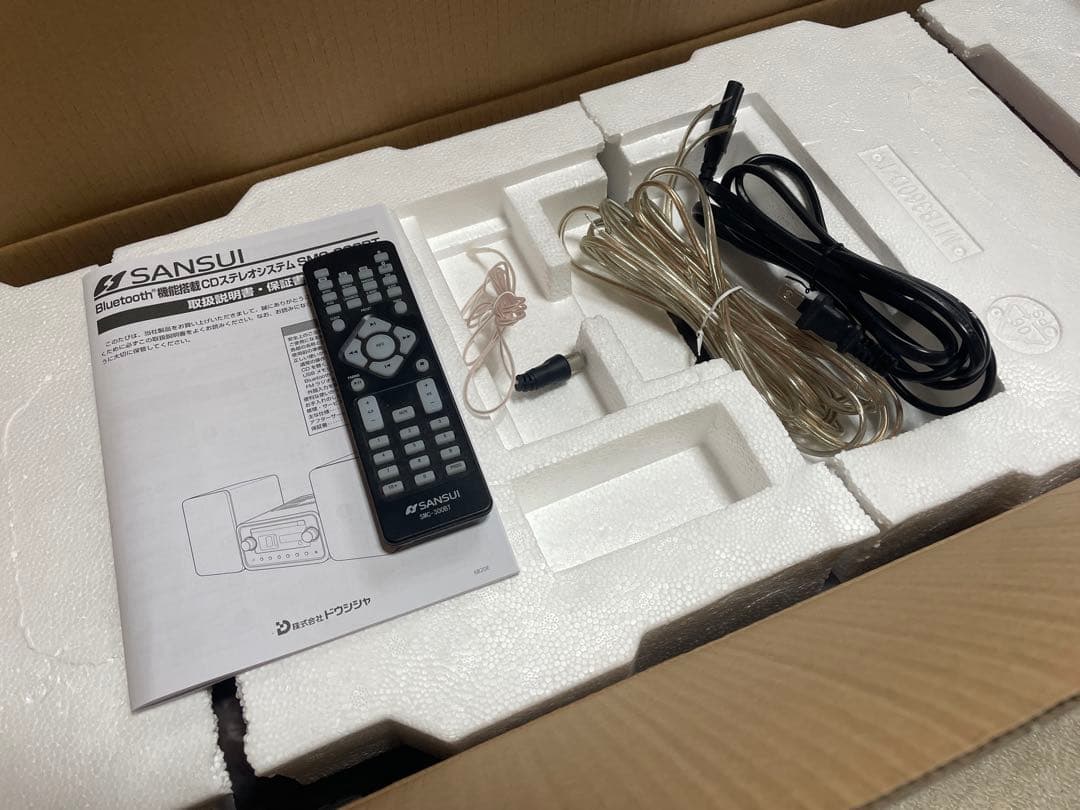 SANSUI SMC-300BT ミニコンポ