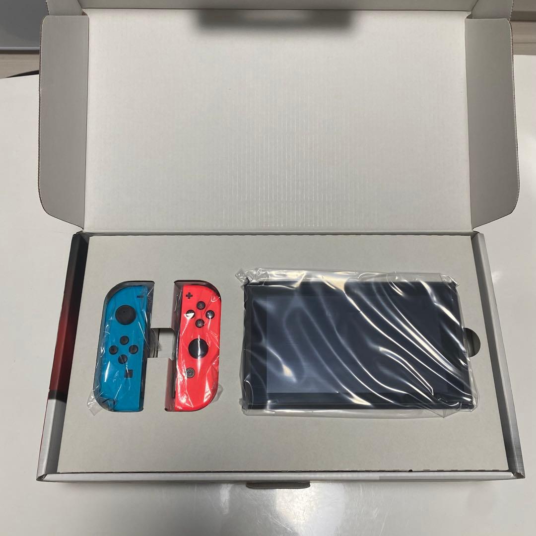 【備品全てあり】Nintendo Switch 本体 青/赤