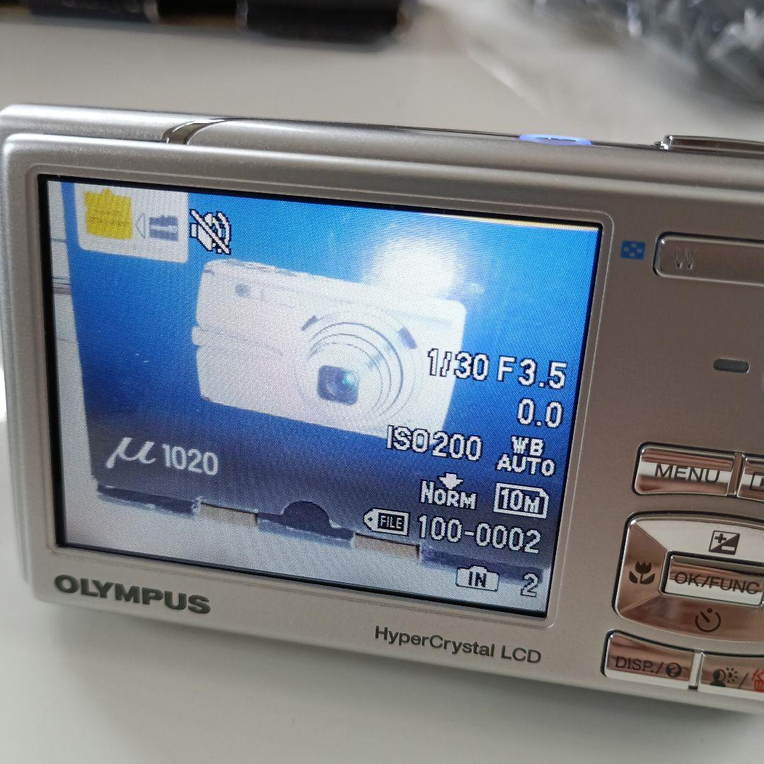 美品 オリンパス ミュー1020 コンパクト デジタルカメラ 動作確認済