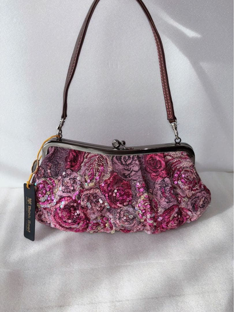 棗Think bee! シンクビー　がま口 ハンドバッグ 2way