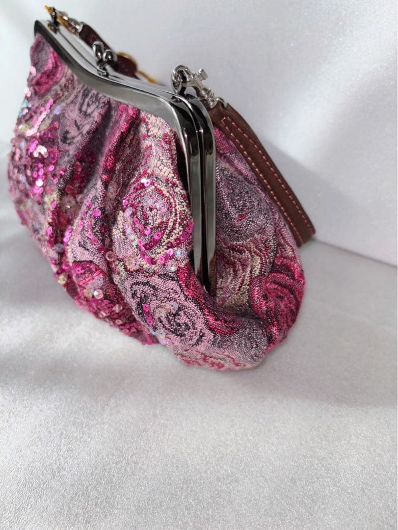 棗Think bee! シンクビー　がま口 ハンドバッグ 2way