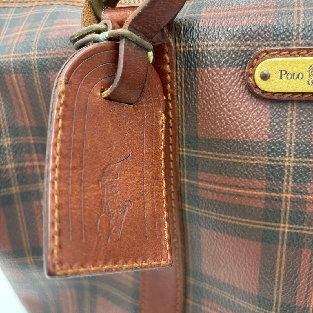 ✨焼きそばパンさま専用です✨ ポロラルフローレン　ボストンバック　ブラウン系