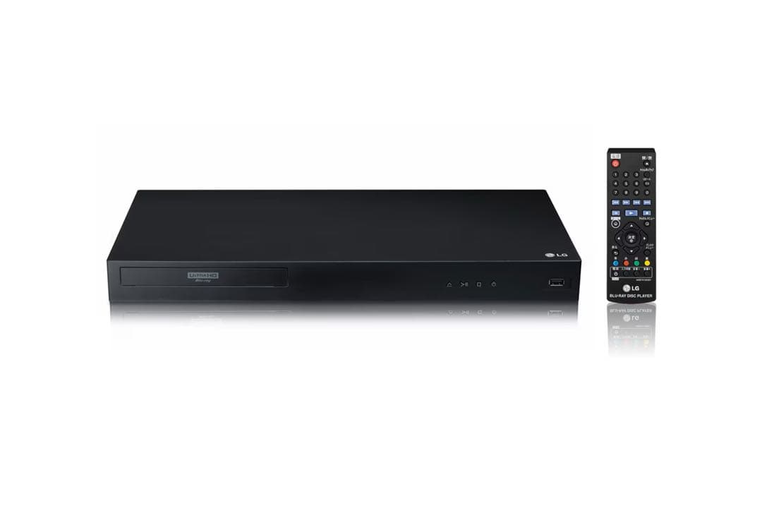 【美品/使用回数10回】LG 4K ブルーレイプレーヤー 【LG UBK80】
